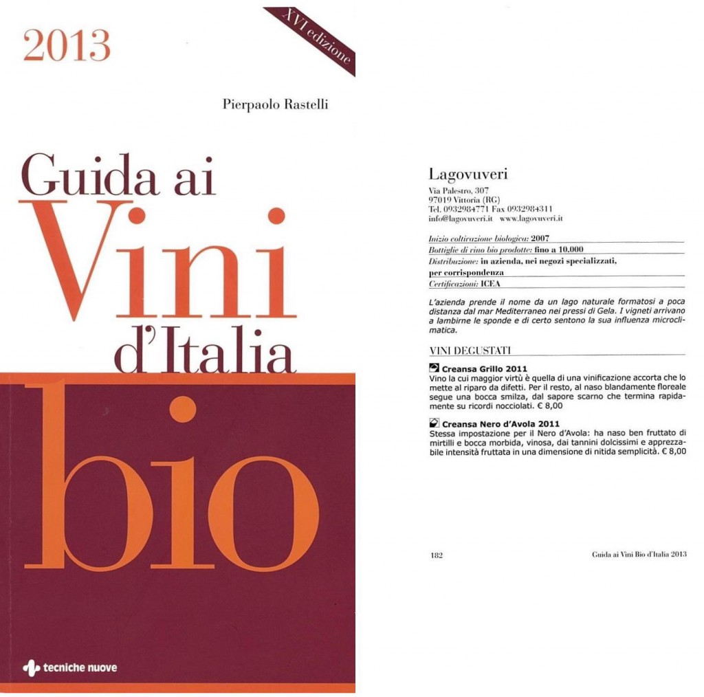 Guida Vini Bio 13 - Lagovuveri